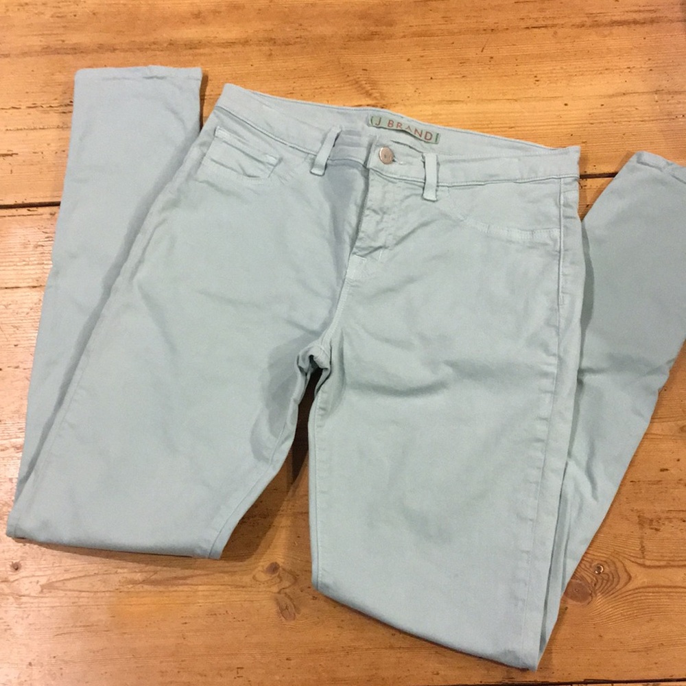 J Brand Powder Blue Stretch Jeans